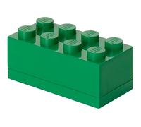 Room Copenhagen Boîte de rangement Mini Box 8 Knobs LEGO – Vert – 46×92×43 mm – Facile à nettoyer