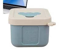 Mini boîte de rangement pour collations - Moule à glace polyvalent avec démoulage facile - Mini boîte alimentaire pour collations, vinaigrette à salade, sauce, école, pique-nique, voyage, randonnée