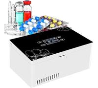 Mini boîte de stockage à froid for insuline, réfrigérateur portable à température constante, 0-18 ℃, conteneur frigorifique for médicaments, refroidisseur USB for médicaments contre le diabète