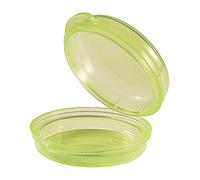 Mini boîte en plastique ronde, Conteneur de stockage de bijoux de pilule, Boîte de rangement de voyage portable