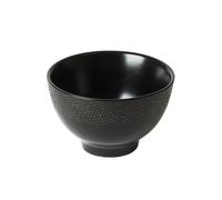 Mini bol Vésuvio noir 9,5 cm (lot de 6) - Table Passion