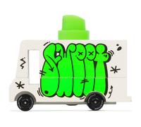 Mini Bombe De Peinture En Bois ? Jouet Décoratif Au Style Street Art Multicolor TU