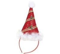 Mini bonnet de père Noël avec diadème G