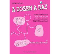 Mini Book - A Dozen A Day (Book/Online Audio-Includes Online Access Code) Pack