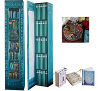 Mini Book Ornament Advent Calendar,Calendrier De L'avent Mini Livre(A) | Calendrier De L'Avent De Noël Avec 24 Livres, Calendrier De L'Avent De Noël Pour Les Amoureux Des Livres