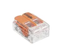 Mini borne de connexion Wago à levier série 221 - Nombre de fil 2 Nombre de pièce 16 - Wago