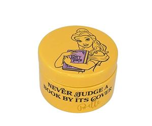 MINI BOTE CERAMICA DISNEY 100 LA BELLA Y LA BESTIA NEVER JUDGE