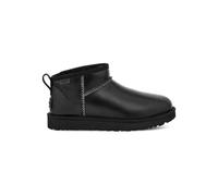 Mini bottes UGG CLASSIC ULTRA MINI LTHR REGEN (BLACK) Femme 38 (7 US)