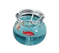 Mini bougie à bulles pour aquarium - Jolie bougie décorative et esthétique tendance - Mini bougie parfumée à bulles pour chambre à coucher, fête, méditation, spa, yoga, bureau