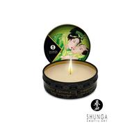 Mini Bougie De Massage Lueur Et Caresse - Shunga Shunga Thé Vert