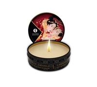 Shunga Mini bougie de massage – Lueur et caresses – Romance Vin