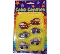 Mini - Bougie "Rescue Team", cire, Happy Birthday 6er-Pack SG32399 (Taille unique) (Coloré)