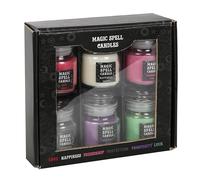 Mini bougies de sorcellerie enchanteresses - Bougies parfumées de sorcellerie pour rituels, ensemble de bougies magiques et décoration alternative