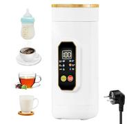 Mini Bouilloire de Voyage 450ml, Bouilloire de Voyage avec Réglage de Température & Écran LED Tactile, Mini Bouilloire Électrique Portable pour Thé, Café, Déplacements