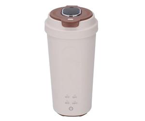 Mini Bouilloire électrique de Voyage, USB alimenté 500ml Chaudière à Eau Rechargeable avec 4 Contrôle de Température, Bouteille de Chauffe-eau pour bébé Formule thé café