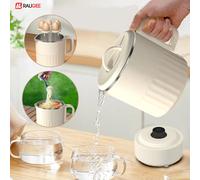 Mini bouilloire électrique pliante 1000ML chauffe-eau Portable bouilloire électrique de voyage bouilloire domestique pliable pot bouillant électrique Compatible 220V