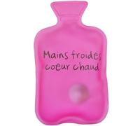 Mini Bouillotte Chaufferette Poche Mots Fun Rose