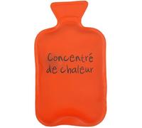 Mini Bouillotte Chaufferette Poche Mots Fun Rouge