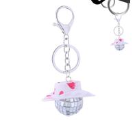 Mini Boule Disco, Boule Disco Miroir Décor Polyvalent réfléchissant | Boule disco Accessoire de danse à breloque pendante pour sac à dos de voiture, sac à main pour télépho E