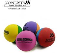 Mini boules en caoutchouc non toxiques résistantes à rebond élevé de 4,5 cm p...