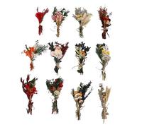 Mini Bouquets de Fleurs séchées, décoration élégante pour Mariage