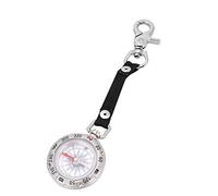 Mini Boussole Compass avec Porte-clés Portable en Alliage Boussole Montre de Poche pour Voyage Camping Navigation Randonnée Pêche Guide d'outil