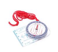 Mini boussole magnétique, boussole portable pour enfants, pour camping, randonnée, voyage, avec lanière pour la navigation extérieure