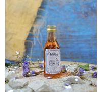 Mini Bouteille de 50ml de Whisky avec Boîte et Étiquette Personnalisée - Souvenir de Mariage et Baptême | Mignonette | Cadeau Mariage | Petite Bouteille Alcool