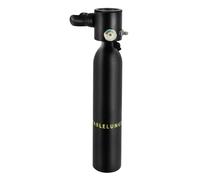 Mini bouteille de plongée 0,5 l 3000 psi Bouteille d'oxygène de plongée 200 bar Équipement de plongée portable avec réservoir de poumon de 5 à 10 minutes pour la plongée de vacances, le sauvetage en
