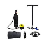 Mini bouteille de plongée Respirateur De Plongée 1L Réservoir D'oxygène De Plongée Plongée En Apnée Bouteille D'oxygène Eau Amateur De Plongée Réservoir D'oxygène pour la pêche, la plongée en apnée et