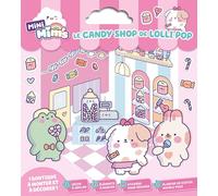 Fleurus - Mini Boutique "Le Candy Shop de Lolli Pop" - À monter et décorer, 70 stickers