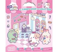 Fleurus - Mini Boutique "Le Candy Shop de Lolli Pop" - À monter et décorer, 70 stickers