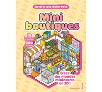 Mini boutiques - Sweet and cosy stickers - Marc Ordiali - Solar - broché - Livre-jeu