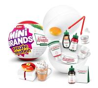 Mini Brands Capsule Create Krispy Kreme Holiday série 1 de ZURU - Mini à Collectionner, Emballage Surprise, DIY, travaux manuels, Jeu en résine, Fantaisie, réplique d’Aliments