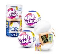 Mini Brands Capsule Mini Books série 2 de ZURU, Livre Miniature à Collectionner, Jouet pour Enfants, à partir de 3 Ans (2 Capsule), Blanc