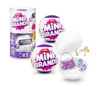 Mini Brands Fashion Série 4 2 Pack de ZURU - Jouet de Collection à Déballer avec 5 Mini Sacs Mode Mystère, Chaussures et Accessoires, Plus de 80 Styles à Collectionner
