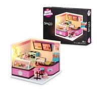 Mini Brands Mini Spaces Sweet Scoop LED Ice Cream Shop Playset de ZURU