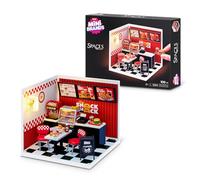 Mini Brands Mini Spaces The Snack Shack LED Snack Bar Playset de ZURU