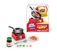 Mini Brands Really Works Magic Cook Kitchen Capsule Série 1 (Steak avec Poêle) de ZURU, Électroménager Miniature Qui Fonctionne Vraiment