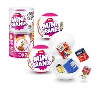 Mini Brands Retro de ZURU, Capsule avec reproductions Miniatures Retro à Collectionner, (2 Capsule)