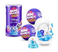 Mini Brands ZURU Lot de 2 Mini Boules à Neige Disney Capsule Série 1 - Créez Votre Propre kit de Boules à Neige avec Figurines, Diorama et Autocollants, avec 9 Personnages à Collectionner