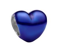 Mini breloque cœur bleu