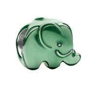 Mini breloque éléphant vert