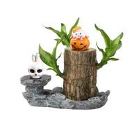 Mini Brésilien avec moine, cultivez votre propre chance, facile à entretenir, pour l'intérieur/extérieur, la chambre, la cuisine, le bureau, le jardin et (Grey, 13cm)