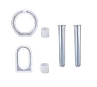 Mini-bricolage De Moules Pot Fleurs Pour Artisanat Hydroponique Bureau Bureau Propagation Jardin Jardin