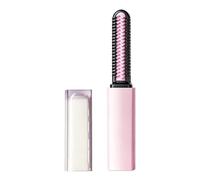 Mini brosse à lisser sans fil - Peigne chauffant 2 réglages de chaleur | Taille de rouge à lèvres portable, dents anti-brûlure, chargement de type C, autonomie de 20 minutes