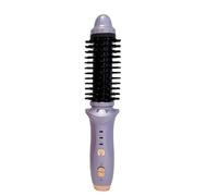 Mini brosse chauffante sans fil pour voyage, peigne ronde chauffant, fer à friser thermique pour cheveux courts, rechargeable, petit volume, brosse de coiffure chauffante