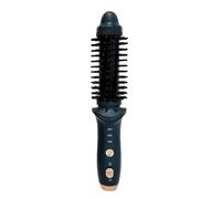 Mini brosse chauffante sans fil pour voyage, peigne ronde chauffant, fer à friser thermique pour cheveux courts, rechargeable, petit volume, brosse de coiffure chauffante