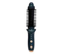 Mini brosse chauffante sans fil pour voyage, peigne ronde chauffant, fer à friser thermique pour cheveux courts, rechargeable, petit volume, brosse de coiffure chauffante (Vert)