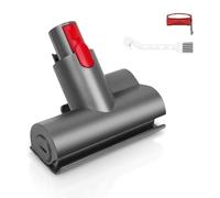 Mini Brosse Turbine pour Canapé Matelas Siège Auto, Pièce de Rechange Compatible pour Dyson V7 V8 V10 V11 V15 Aspirateurs, Accessoire, Nettoie les Surfaces Dures et les Meubles Rembourrés
